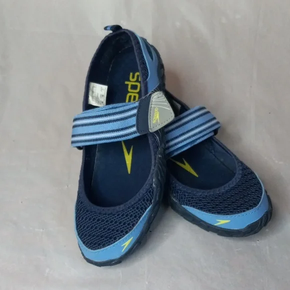 Speedo Shoes Speedo Water Shoes Rubber Soles Blue Size